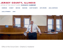 Tablet Screenshot of jerseycounty-il.us